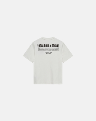 T-shirt with 'tas' print | 100% cotton | White -Resteröds T-shirt with 'tas' print | 100% cotton | White -Resteröds