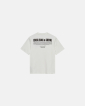 T-shirt with 'tas' print | 100% cotton | White - Resteröds