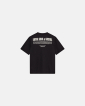 T-shirt with 'tas' print | 100% cotton | Black - Resteröds