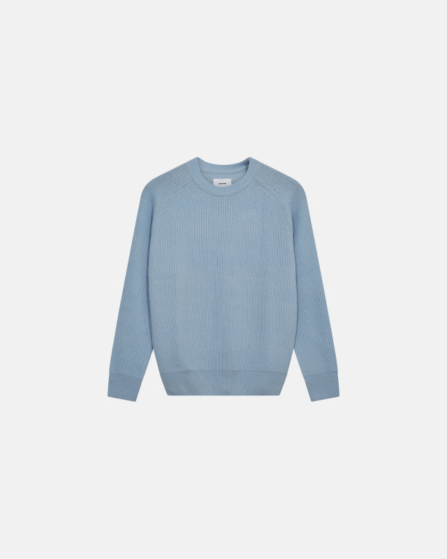 Pullover 'Michael' | Wool | Blue -Resteröds