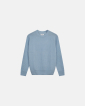 Pullover 'Michael' | Wool | Blue - Resteröds