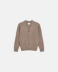 Cardigan 'Kyle' | Wool | Sand - Resteröds