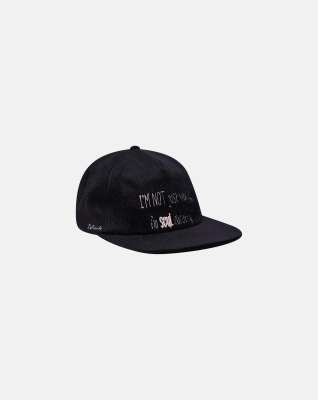Baseball cap | 100% wool | Black -Resteröds Baseball cap | 100% wool | Black -Resteröds