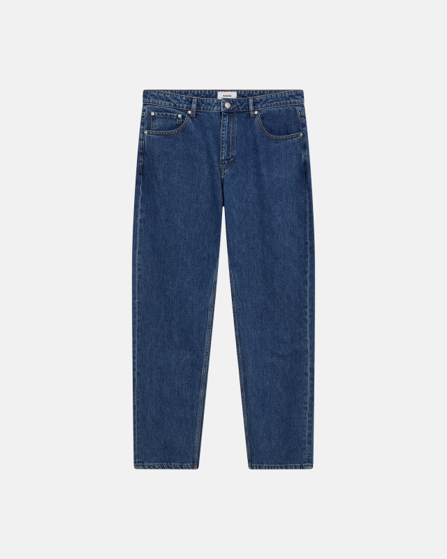 Straight fit jeans 'Mason' | 100% cotton | Denim blue -Resteröds