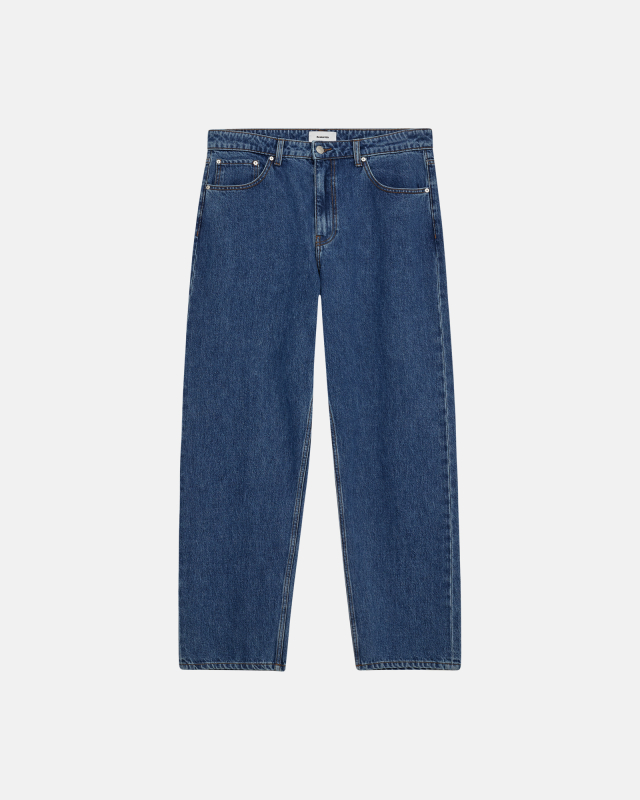 Loose fit jeans 'Owen' | 100% cotton | Denim blue -Resteröds