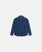 Denim shirt 'Jace' | 100% cotton | Blue - Resteröds