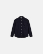 Denim shirt 'jace' | 100% cotton | Navy - Resteröds