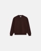 Sweatshirt 'drake' | 100% cotton | Brown - Resteröds