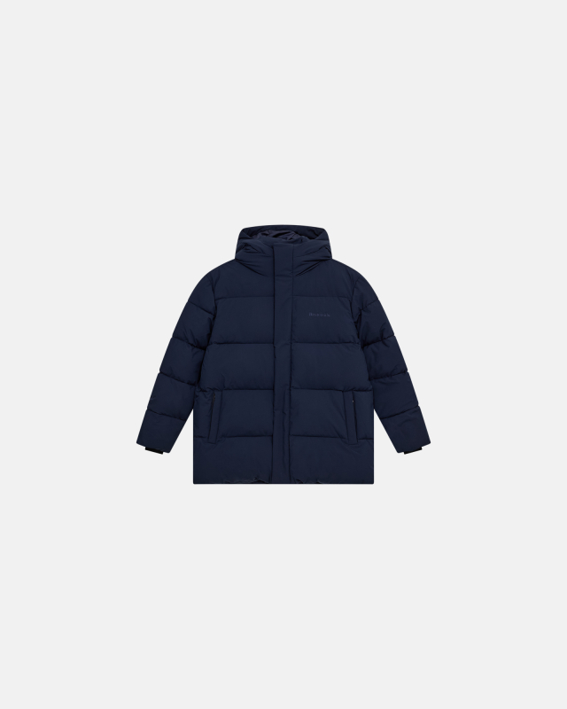 Puffer jacket 'Jordan', 100% polyester, Navy