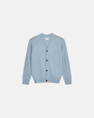 Cardigan 'Kyle' | Wool | Light Blue -Resteröds Cardigan 'Kyle' | Wool | Light Blue -Resteröds