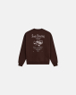 Drake sweatshirt | 100% cotton | Brown - Resteröds
